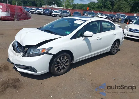 2014 Honda Civic Ex из США, поврежденный, VIN 2HGFB2F84EH531378